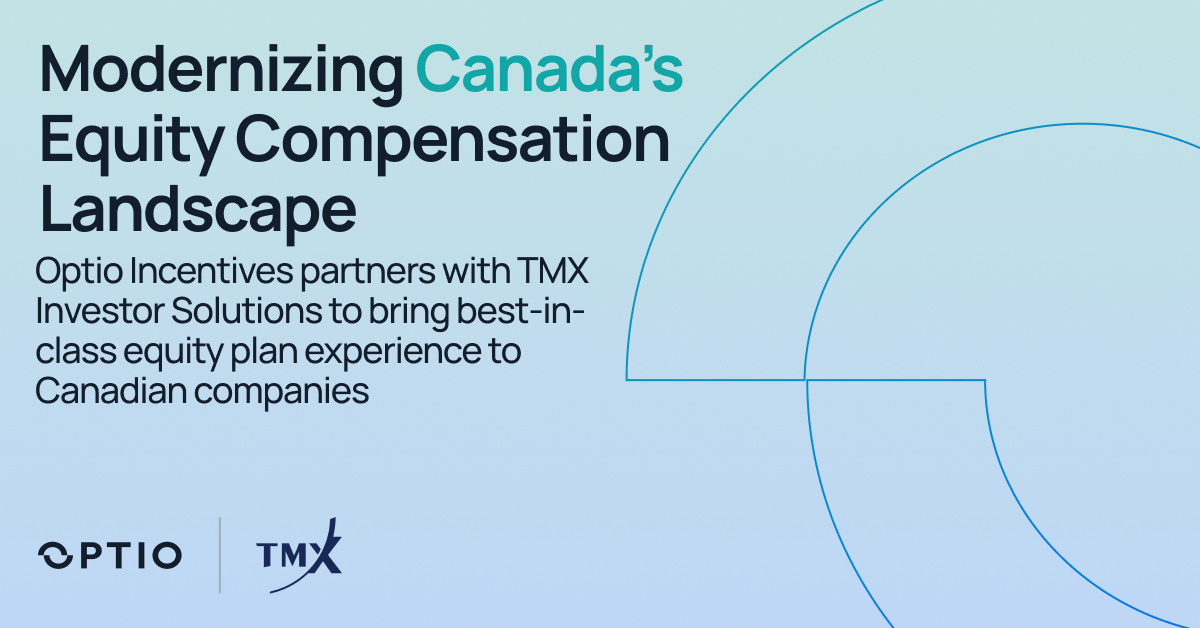 Optio's platform is coming to Canada, through a new partnership with TMX Investor Solutions
